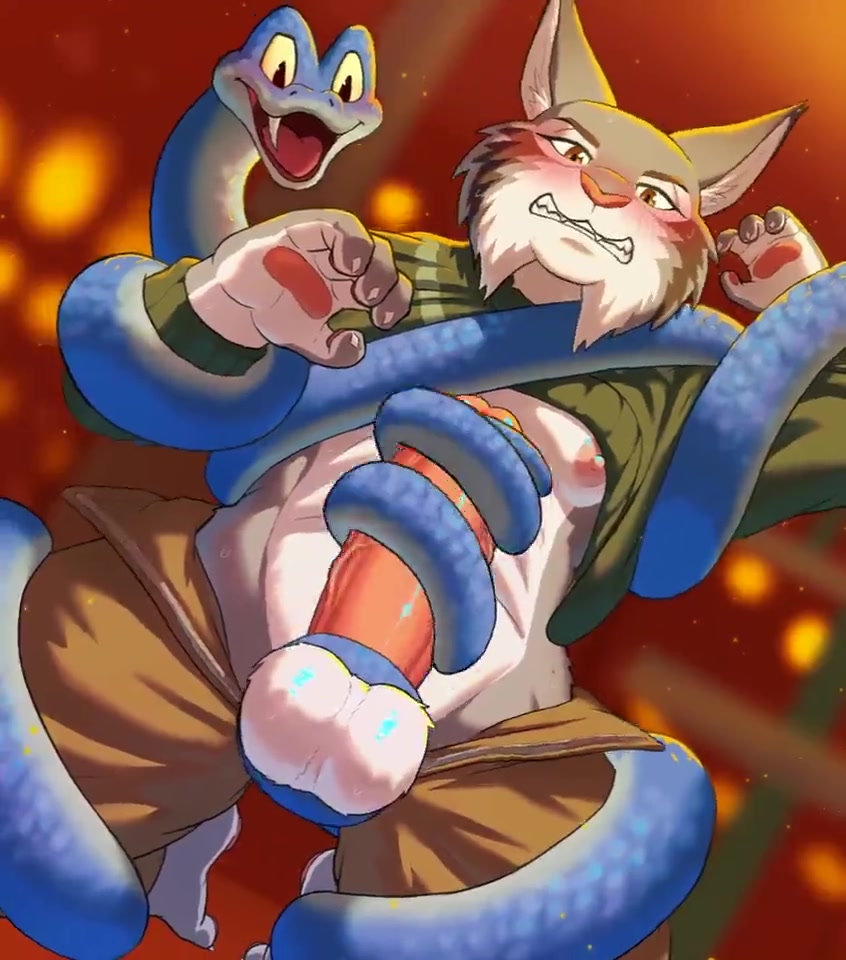 被蛇玩弄的受不了了吧~