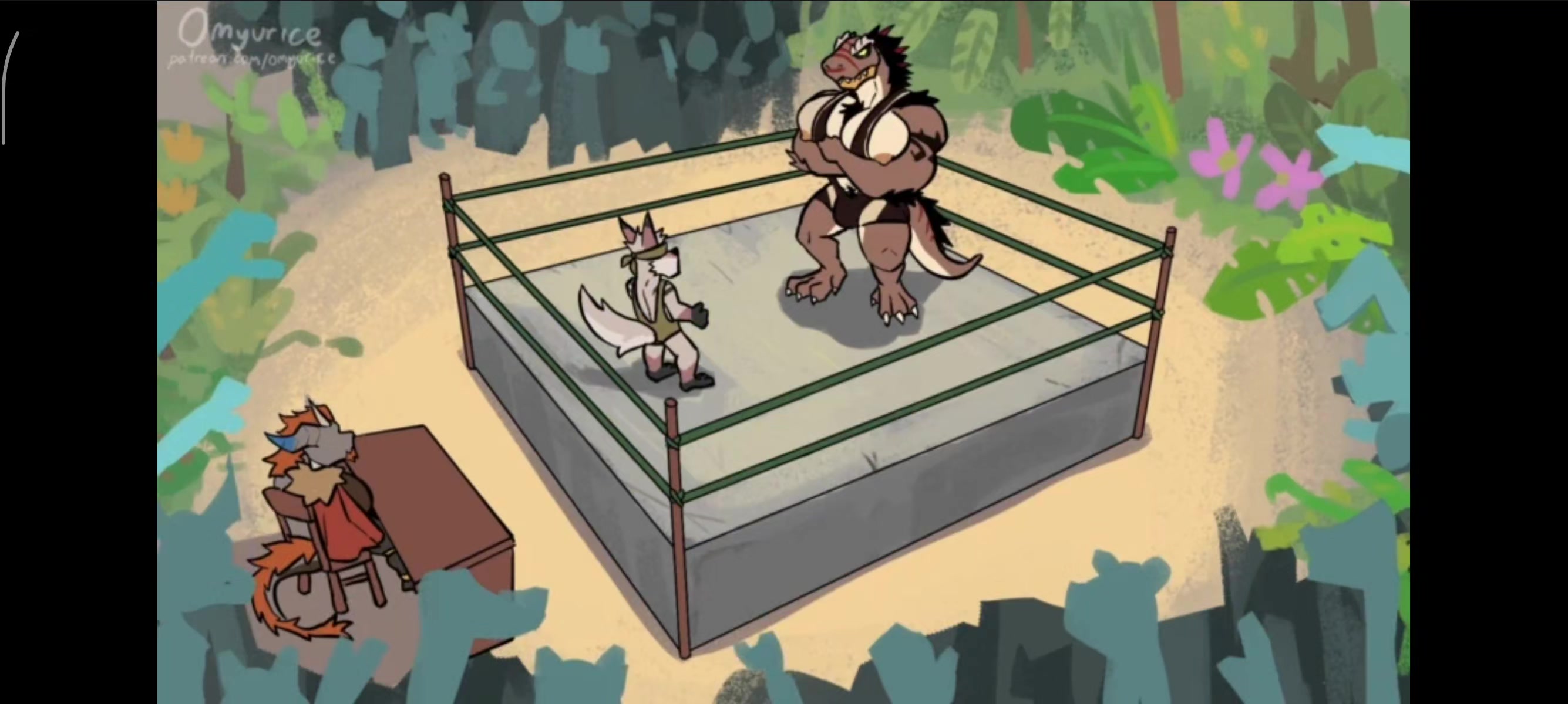 被霸王龙的乳头夹着很难受吧~