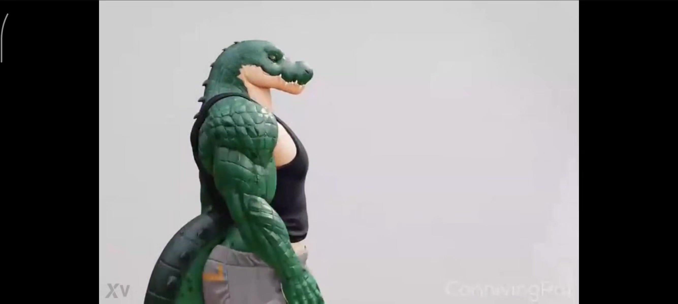 真是变态看到雕像都要口